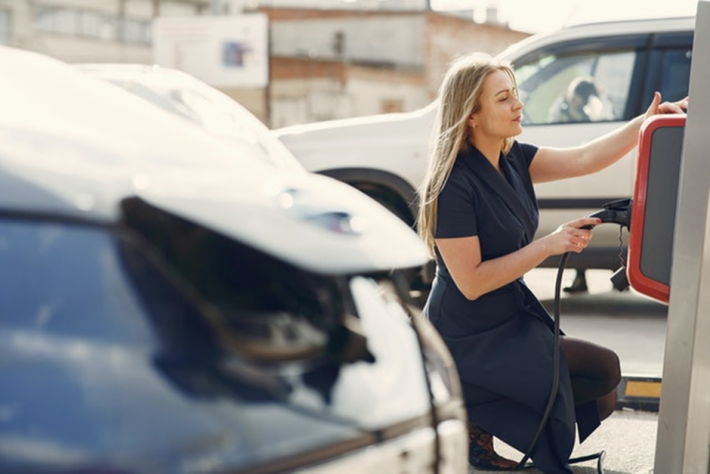 refueling the car